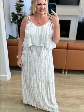 NWT Lovely Melody Maxi Dress - Beige - See All Photos for Actual Color